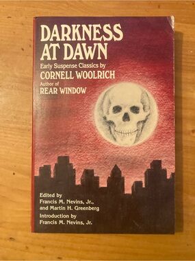 Darkness at Dawn by Cornell Woolrich - Red Cover